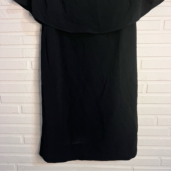 Charles Henry Black Off the Shoulder Flowy Ruffle Mini Dress, Women’s Size XS - Picture 9 of 13